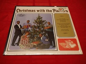 Christmas With The Platters 1973 LP White Silent Night Rudolph Santa Lang Syne - Imagen 1 de 8