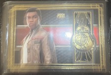 2017 Topps Star Wars The Last Jedi Series 1 Finn BB-8 Emblem Card # BG-FB