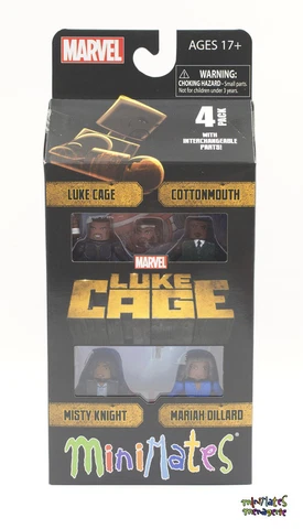 Marvel Minimates Netflix Original Luke Cage Series 1 Box Set Cover
