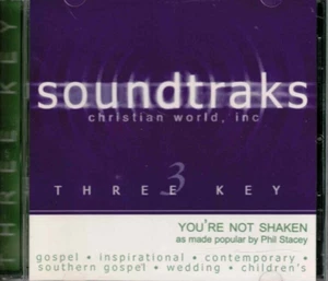 You're Not Shaken - Phil Stacey - Christian Accompaniment Track CD - Picture 1 of 2
