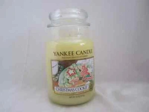 Tarro grande Yankee Candle 110-150 horas 22 oz galletas de Navidad - Imagen 1 de 1