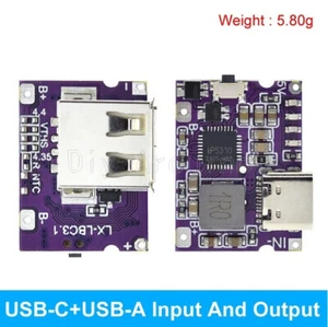 3.1A 5V Type-C USB Boost Converter Step-Up Power Module IP5310 Mobile Power Bank - Bild 1 von 8
