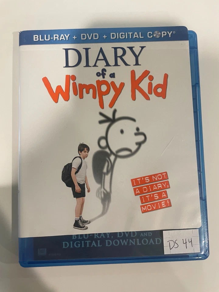 Diary of a Wimpy Kid, Blu-ray & DVD 3-Disc Set, 2010 Charity DS44 - Image 1 of 2