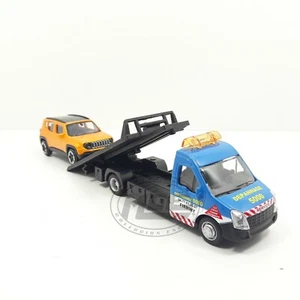 1/43	VEHÍCULO ASISTENCIA FRANCIA DEPANNEUSE Y JEEP RENEGADE OCRE BBURAGO - Foto 1 di 6