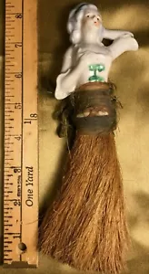 Pennello da barba, porcellana epoca Art Decò - Foto 1 di 4
