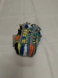 Cat & Jack Boys Multi colored Dino No Show Socks 7 pairs - Picture 1 of 3