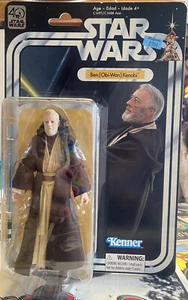 Star Wars Black Series 40th Retro Obi-Wan 6” Figura Una Nueva Esperanza ANH Ben Kenobi - Imagen 1 de 2