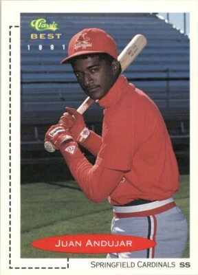 1991 Classic Best Juan Andujar Springfield Cardinals #80 Baseball Card - Image 1 of 2