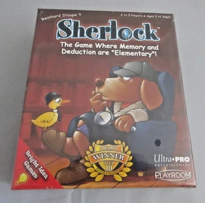 Sherlock Deluxe Memory & Deduction Kartenspiel Spielzimmer Unterhaltung Alter 5+ NEU - Bild 1 von 4
