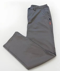 Pantalones de viaje para hombre KETL Mountain Apparel chinos grises calce recto talla XL 32 entrepierna - Imagen 1 de 13