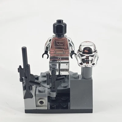 LEGO Star Wars Minifigure Imperial Stormtrooper Chrome Sw0097 Read Desc Authenti - Image 1 of 4