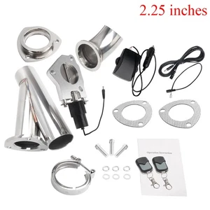 2.25" Stainless Steel Exhaust Control Kit w/ Wireless Remote System - Picture 1 of 11