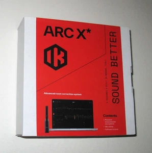 IK Multimedia ARC X Room Correction System NEW SEALED with MICROPHONE & SOFTWARE - Picture 1 of 3