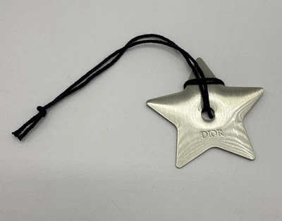 Dior Plata Metal Estrella Colgante Llavero Llavero Bolso Dije Foto 1 de 3