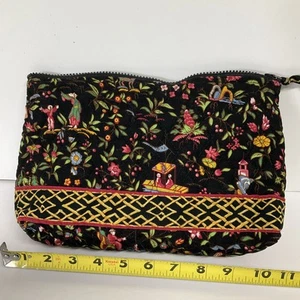 Vera Bradley Large Vera Cosmetic Bag in "Ming-2001" Pattern Retired - Picture 1 of 7