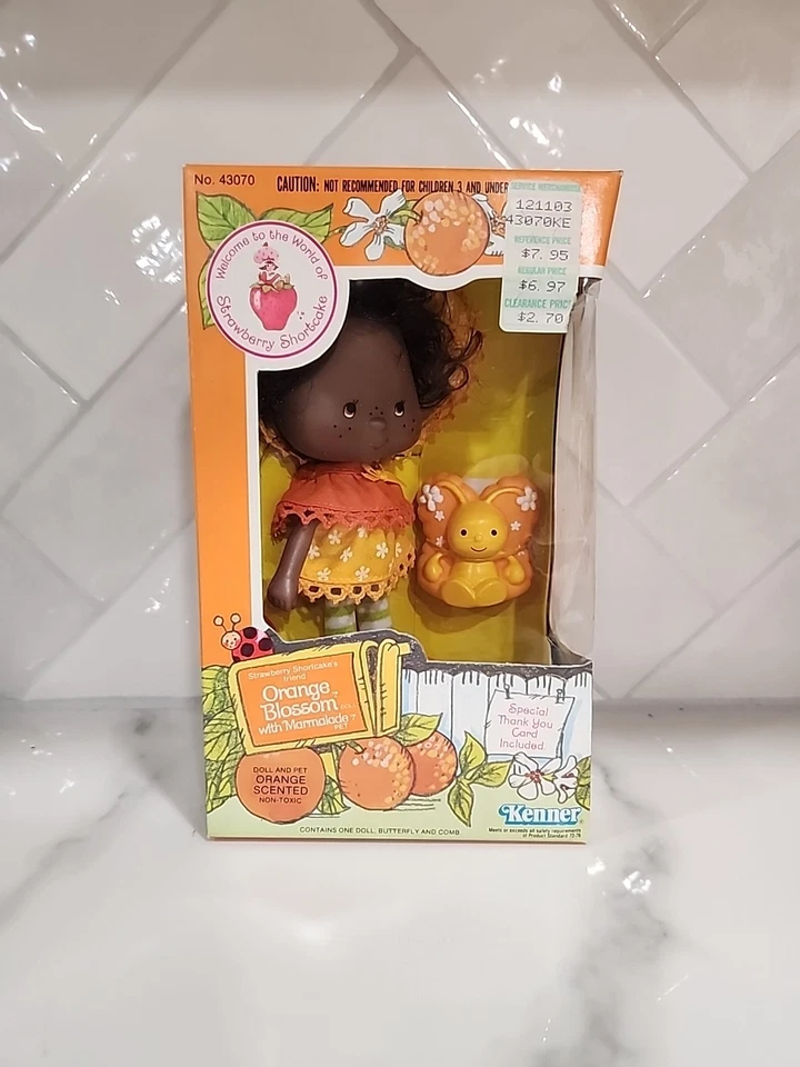  Vtg 1982 Kenner Strawberry Shortcake Orange Blossom With Marmalade Doll - Image 1 of 4