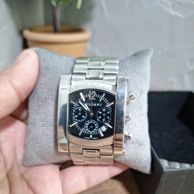 Reloj Cronógrafo Bvlgari Bulgari Assioma EGW30 GD383 Cuarzo Foto 1 de 4