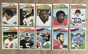 1977 TOPPS FOOTBALL 40 CARD LOT -G-VG - EX HANNAH/MUNCIE/SISTRUNK - Picture 1 of 4