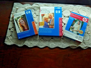 3 Packs HP Premium Plus Photo Paper, Glossy & High Glossy, 2 4x6, 1 5x7 Sheets - Bild 1 von 6
