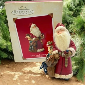 Hallmark Keepsake Gifts For Everyone Christmas Ornament A Visit From Santa 2003 - Picture 1 of 12