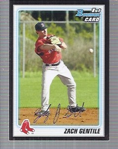 2010 Bowman Chrome Prospects #BCP62 Zach Gentile