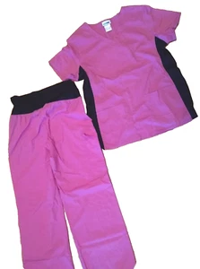 Scrubstar Womens Lg Scrub Top Pink - Picture 1 of 5