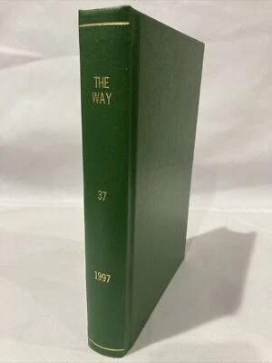 The Way Quarterly Review of Christian Spirituality HC Bound Volume 37 1997 (BM54 - Image 1 of 4