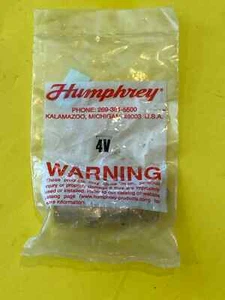 New HUMPHREY 4V Four way Toggle Valve FREE SHIPPING! - Picture 1 of 3