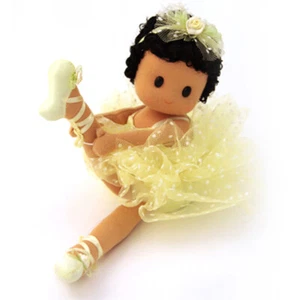 Muñeca Musical Árbol Verde 981-10 Tutú Dulce Bailarina Muñeca de Color (Tutú Amarillo) - Imagen 1 de 1