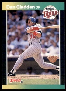 Donruss #391 1989 Dan Gladden - Imagen 1 de 4