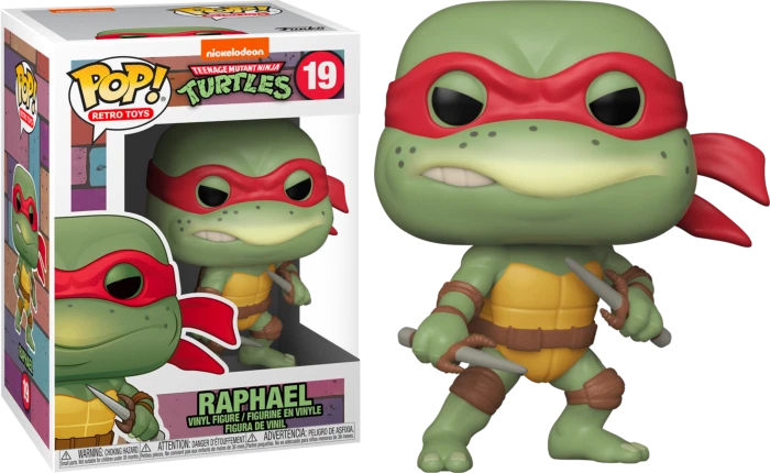 Funko Pop Las Tortugas Ninja Raphael 1990 19 - Imagen 1 de 1
