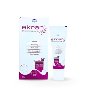Ekran Soft SPF 50+ Silicone Sunscreen SPF 50 Gel for Oily Skin UVA-UVB Protect - Picture 1 of 4