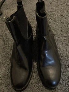 Ladies Black Ankle Boots 5 - Picture 1 of 5