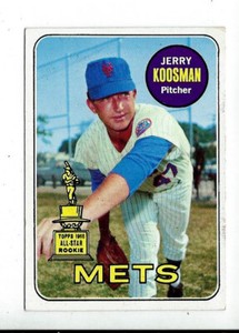 JERRY KOOSMAN (RC) 1969 Topps #90 *High Grade *Bright Color *Great Centering