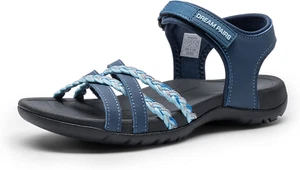 Womens Lightweight Hiking Sandals, Quick-Drying Water Walking Shoes - Picture 1 of 12