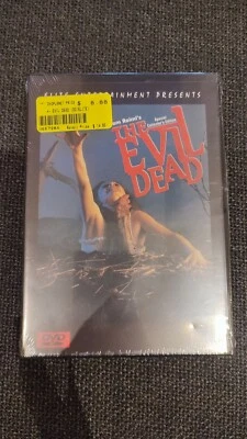 FACTORY SEALED HORROR DVD - THE EVIL DEAD - CULT MOVIE - SAM RAIMI - Image 1 of 4
