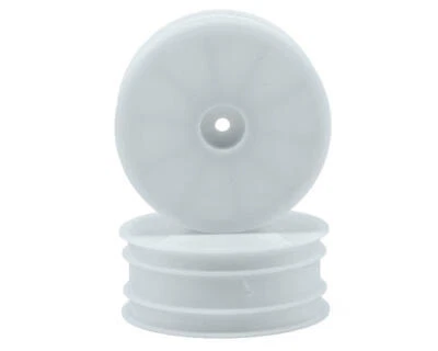Serpent 12mm Hex 1/10 2WD Front Buggy Wheels (2) (SRX-2) (White) [SER500103] - Image 1 of 2