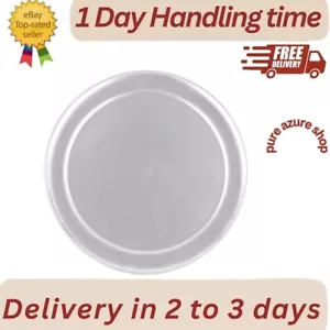 Pizza Pan Oven Plate Tray Aluminum Standard Non Stick Wide Rim Select Size - Picture 1 of 3