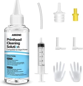 Printhead Cleaning Solution, Printer Cleaning Kit for Epson 100 ml - Photo 1/6