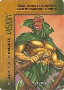 Marvel OVERPOWER Vision - Android Endurance - OPD - Control de Misión - Imagen 1 de 1
