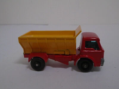 MATCHBOX #70B-3 FORD GRIT SPREADER TRUCK. RESTORED/MODIFIED. RARE DARK YELLOW.NM - Image 1 of 4