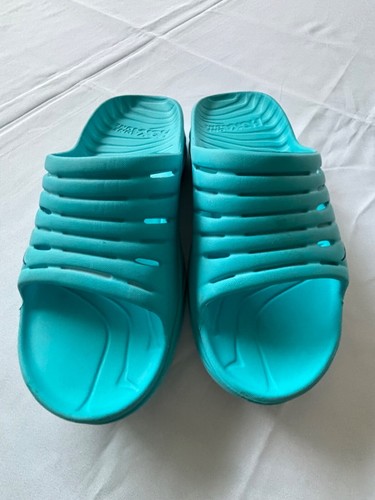 Sandali da recupero Hoka One One ORA Uomo 9 turchese tinta unita