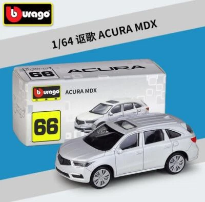 Bburago 1:64 Acura MDX Diecast Metal Modelo Coche Vehículo Nuevo Foto 1 de 4