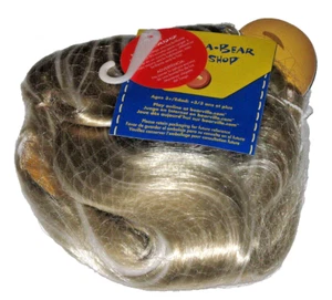Costruisci un Orso Biondo Parrucca Luminosa Teddy Peluche Taglia Accessorio Ritirato 2013 - Foto 1 di 4