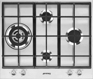 Smeg 60cm Linea Aesthetic Gas Cooktop PX164LAU - EX-DISPLAY | Sydney Only - Picture 1 of 4