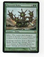MAGIC THE GATHERING - MIRRODIN BESIEGED - PHYREXIAN HYDRA X1 - FOIL - NrMt