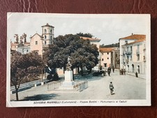 Cartolina Soveria Mannelli - Piazza Bonini - Catanzaro - 1941