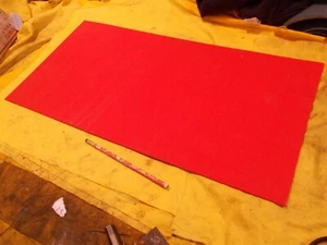 RED ABS PLASTIC SHEET 1/8" x 12" x 24” textured side vacuum thermoforming  - Picture 1 of 1