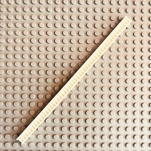 Cremaillere LEGO Technic White Rack 1 x 20 x 2/3 ref 2428 / 6953 6983 6542 6986 - Picture 1 of 3