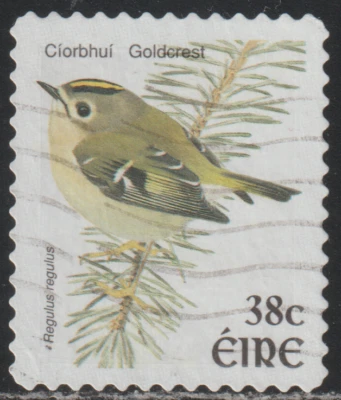 Ireland 2002 SC# 1373 - Bird - Ciorbhui  Goldcrest - Coil Stamp - Used Lot # 200 - Image 1 of 2
